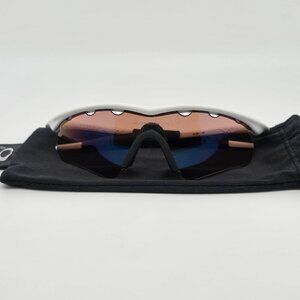 Oakley 09-200 M Frame White Frame Vented Golf G30 Iridium Hybrid S Sunglasses